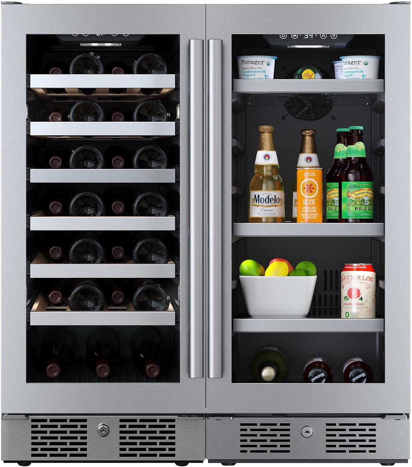 Avallon AWCBV2786 30 Inch Wide 27 Bottle Capacity Single Zone Wine Cooler